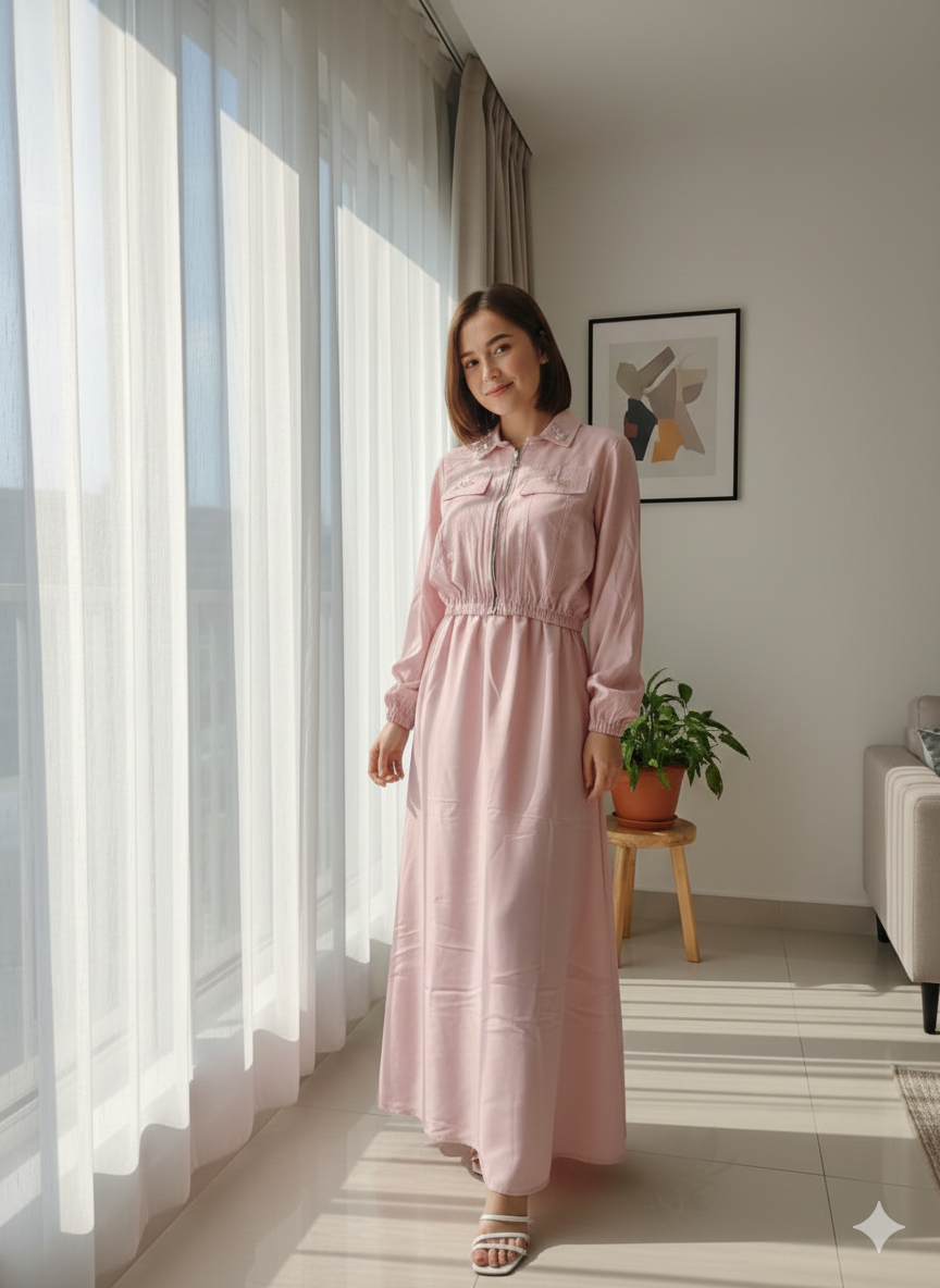 The Rose Quartz Utility Maxi