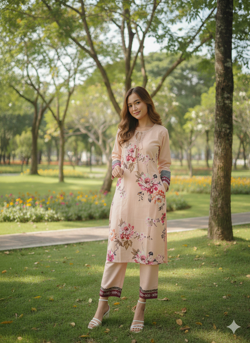 The Peach Blossom Garden Set